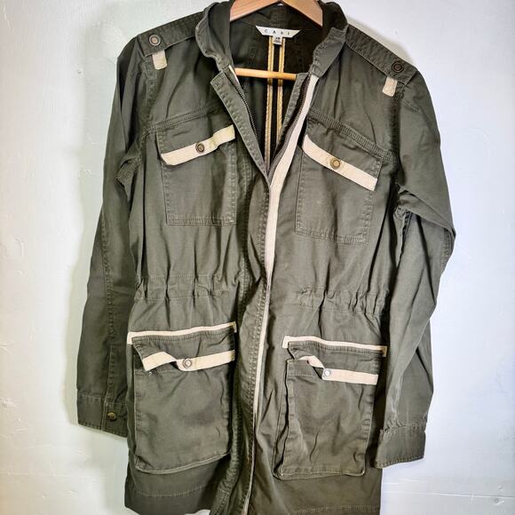 Cabi XS cotton canvas jacket - Picture 1 of 11